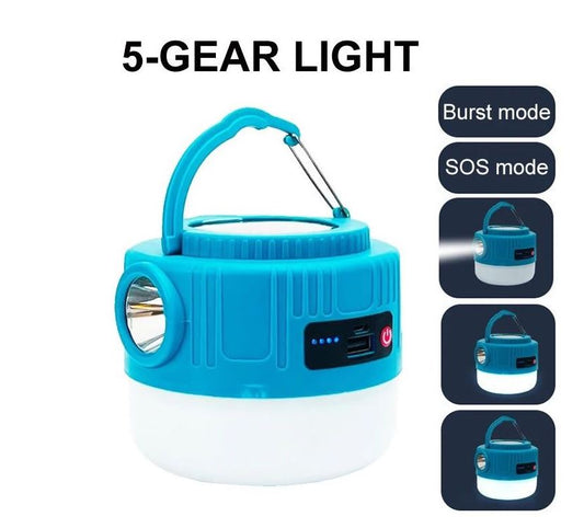 Multifunctional Rechargeable Solar Camping Light