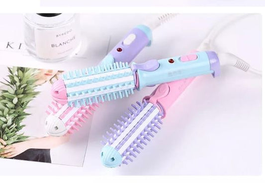 Colorful Mini Curling Iron Brush