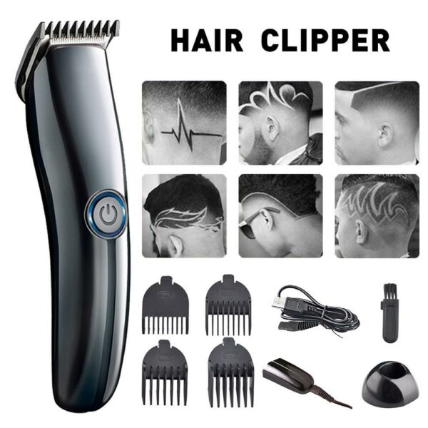 Cordless Rechargeable Men’s Electric Hair Trimmer