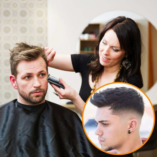 Cordless Rechargeable Men’s Electric Hair Trimmer