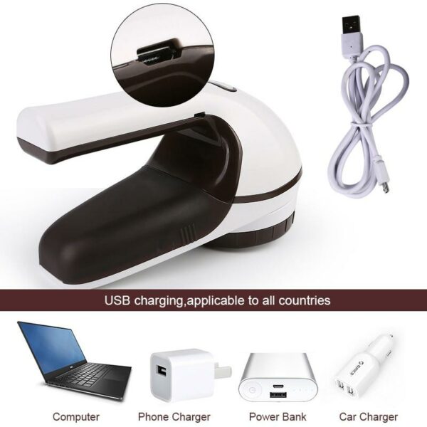 USB Electric Rechargeable Portable Lint Fluff Remover