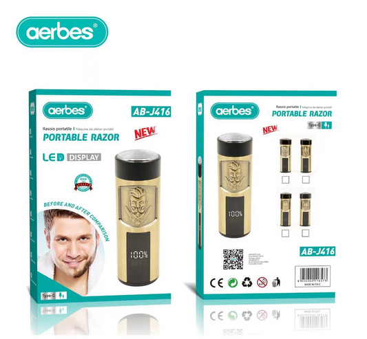 Portable Shaver With Digital Display