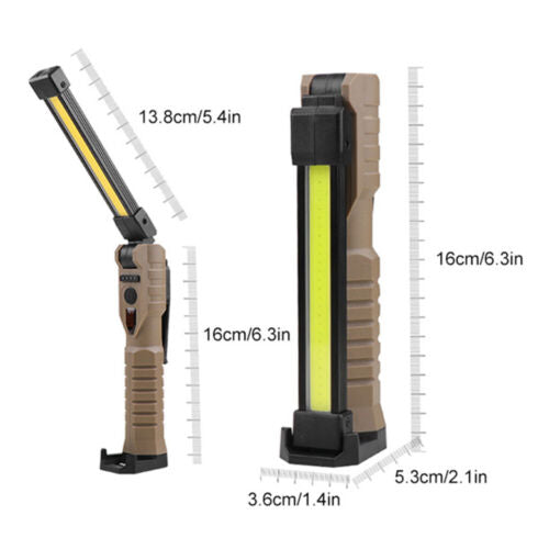 Rechargeable Portable COB Foldable Work Light