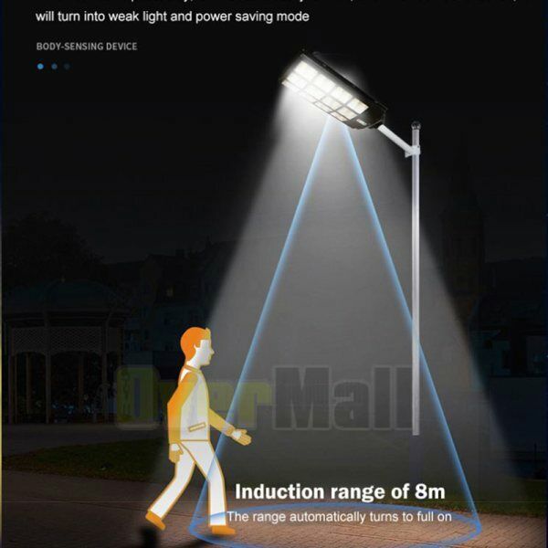 300W Solar Powered Waterproof Street Light
