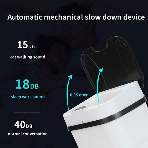Smart Sensor Tech Savvy Modern Foldable Bin