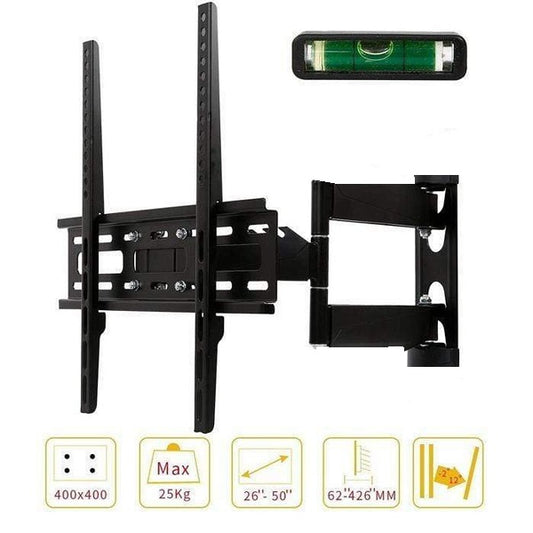 26-55 Inch Long Arm TV Bracket Wall Mount