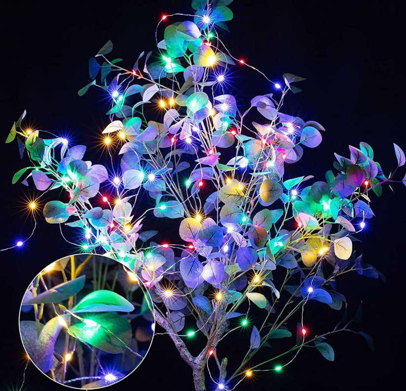 100 LEDs Solar Powered Copper Wire Light