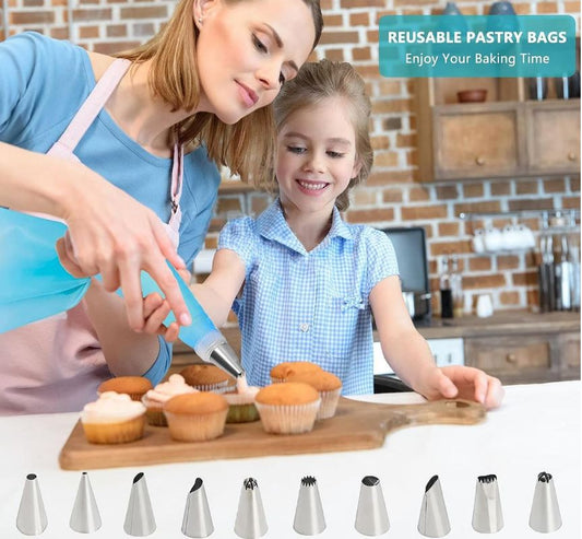 63 Piece Cake Decorator Tools