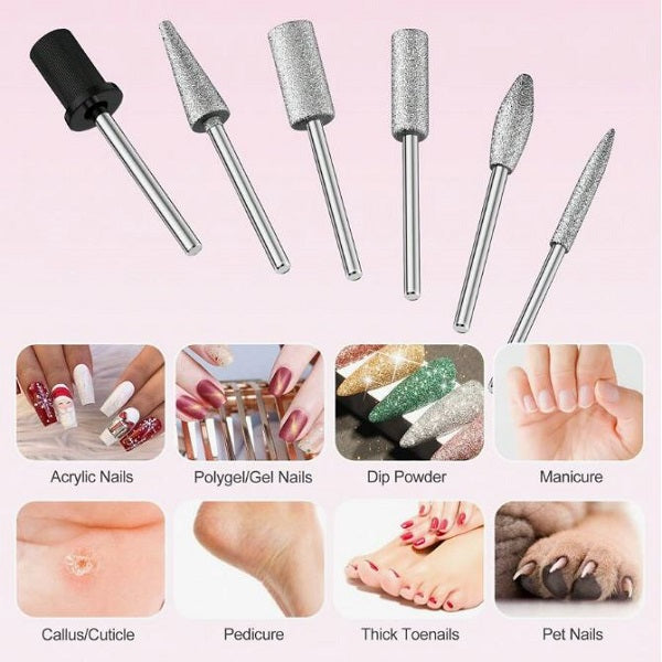 6-in-1 Professional 10w Nail Polishing Machine