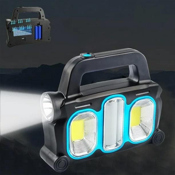 Rechargeable Solar Powered Portable Work Light