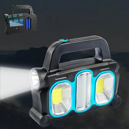 Rechargeable Solar Powered Portable Work Light