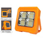 Solar Powered 124LED Work Light 3000mah Battery
