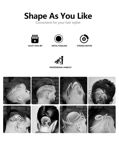 Premium Deluxe Electric Hair Clipper Machine