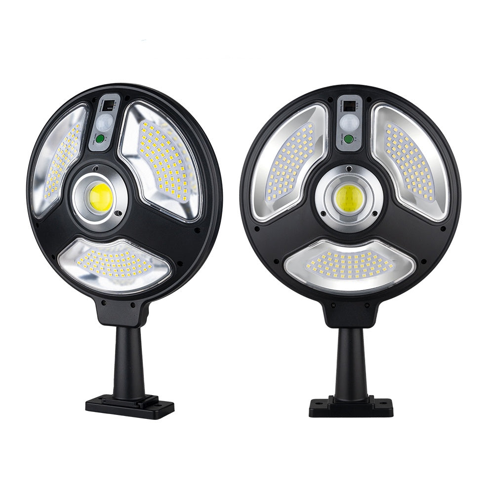 Solar Powered 282 LED + 12 COB Light