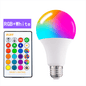 RGB 15W LED Colour Changing Lamp Dimmable Magic Bulb with Remote