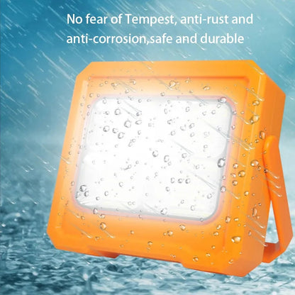 Solar Powered 124LED Work Light 3000mah Battery