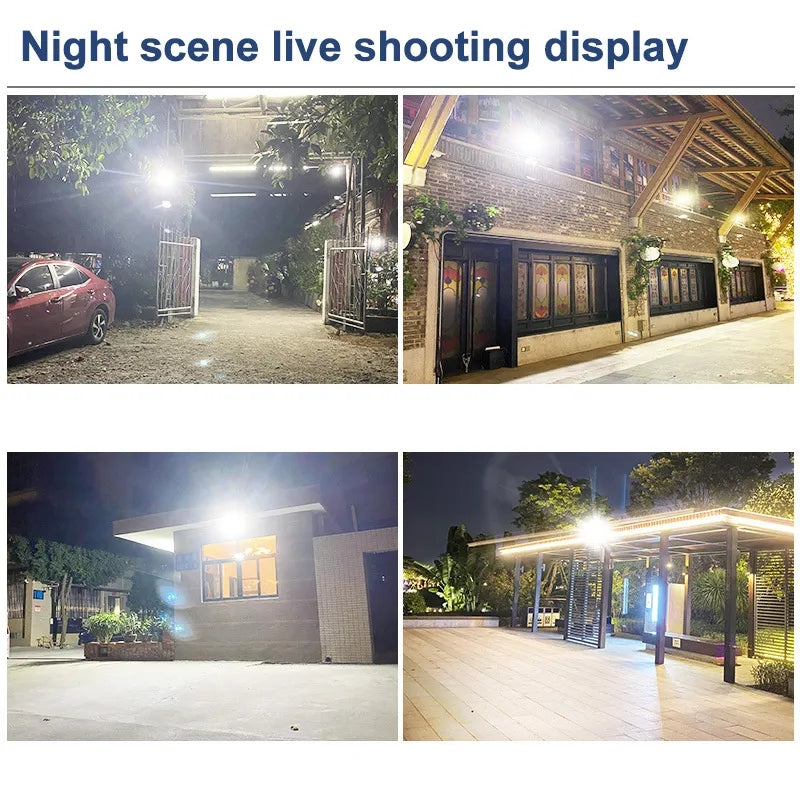 300W Solar Powered LED Floodlight With Remote Control