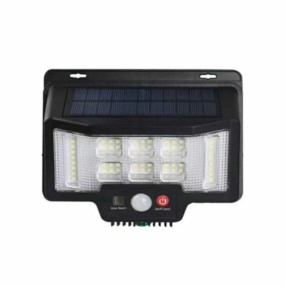 RGB Solar Powered Sensor Wall Light White