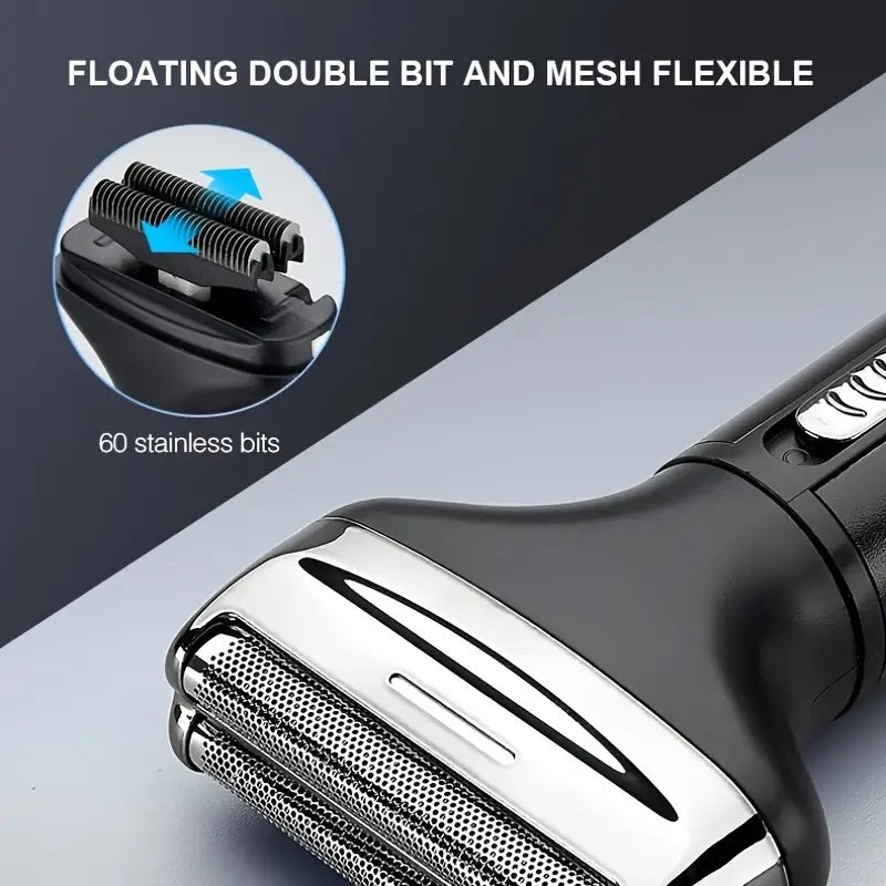 Rechargeable 4-In-1 Men’s Shaving Grooming Kit