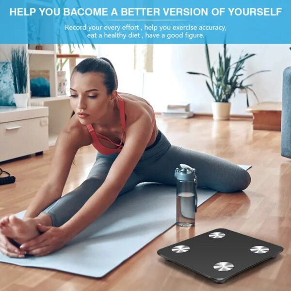 Smart Body Weight Scale With LCD Display