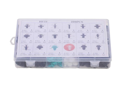 Universal Car Retainer Clips Kit - 299pcs