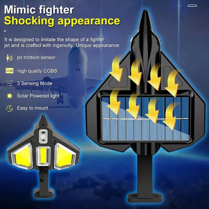 30W Solar Powered 2400mah Battery COB Street Light