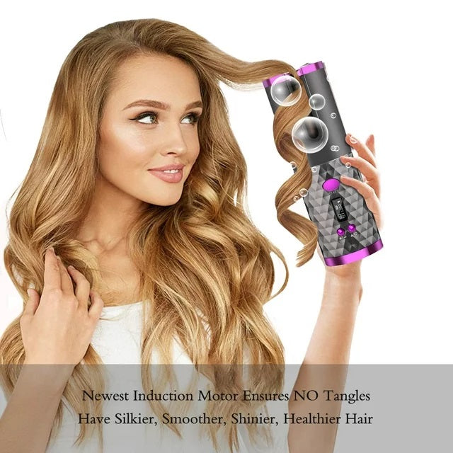 Rechargeable Professional Automatic Hair Curling Iron