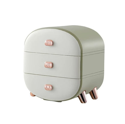 Plastic 3 Drawer Storage Box For Small Items