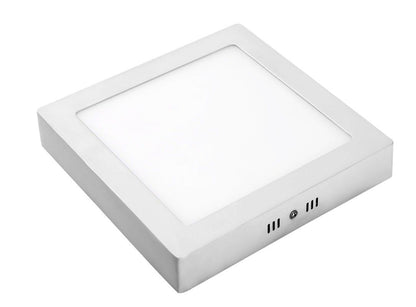 12W Surface Mounted Square Panel Ceiling Light
