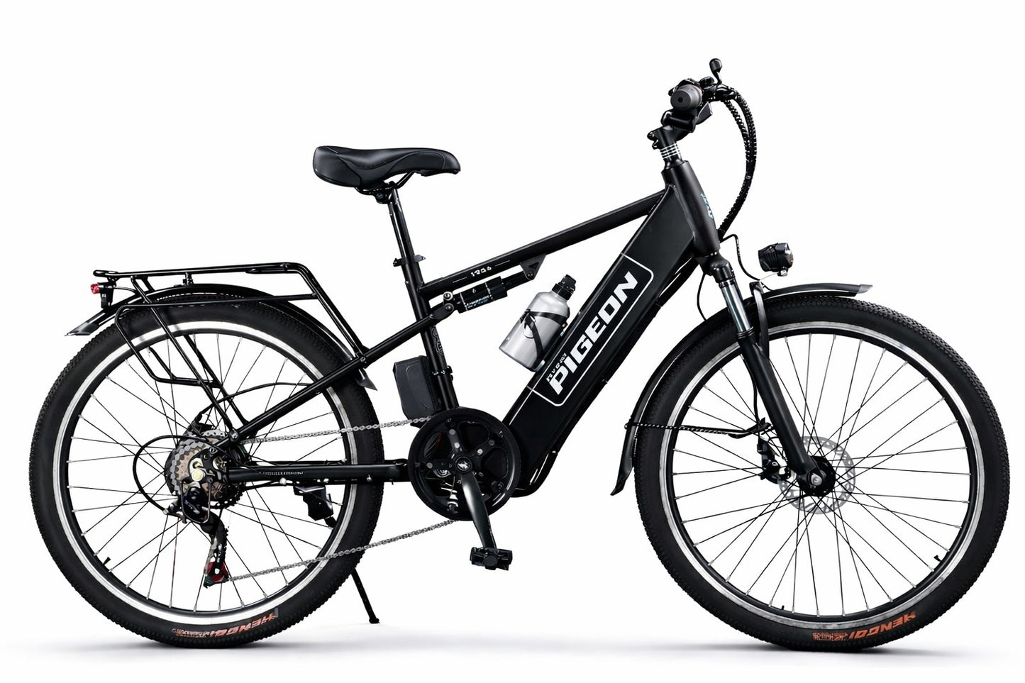 48V 250W Electric Commuter Bike (BLACK) – 48V 8Ah Lithium Battery, 26” Wheels, Rear Rack & Disc Brakes