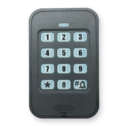 SHERLO WIRELESS KEYPAD, WEATHER PROOF 100M RANGE CODE HOPPING