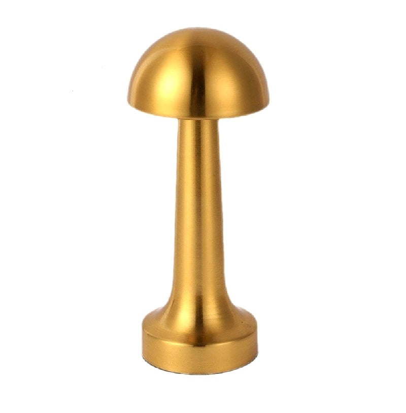 Rechargeable Mushroom Shaped White LED Table Lamp