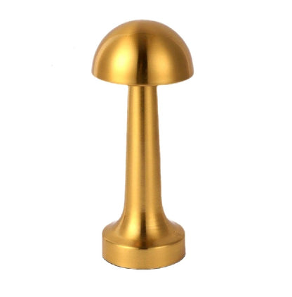 Rechargeable Mushroom Shaped White LED Table Lamp