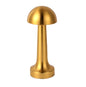 Rechargeable Mushroom Shaped White LED Table Lamp