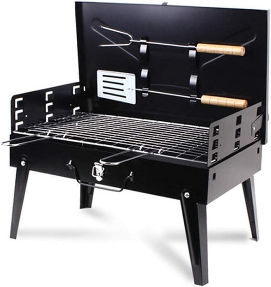 Portable Folding Grill BBQ Camping Braai Stand