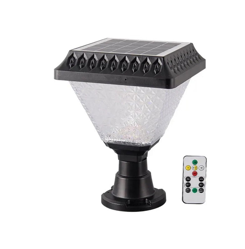 Solar Powered Garden Light RGB ,White & Warm White With Remote Control
