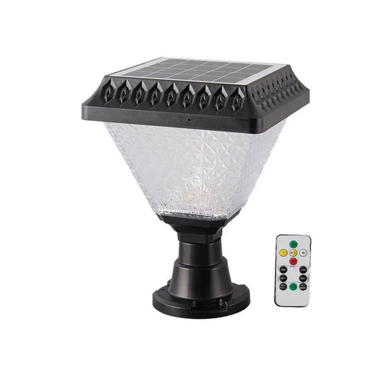 Solar Powered Garden Light RGB ,White & Warm White With Remote Control
