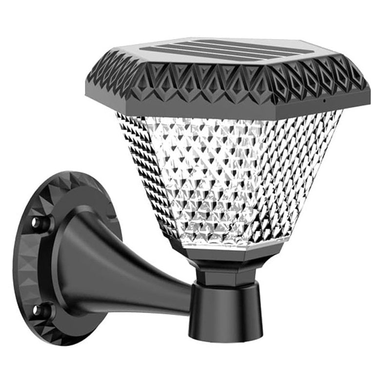 Solar Powered Garden Light RGB + White & Warm White With Remote Control