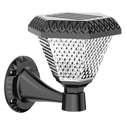 Solar Powered Garden Light RGB + White & Warm White With Remote Control