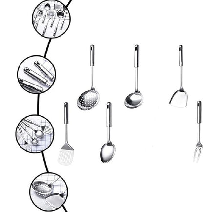 7 In 1 Stainless Steel Kitchen Tool Set