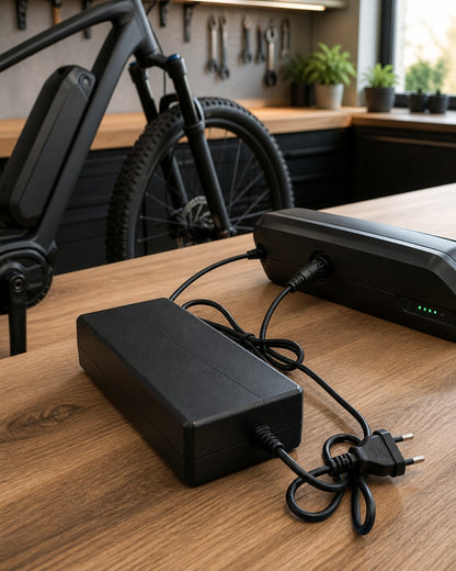 54.6V 5A Fast Lithium-Ion Battery Charger with XLR Connector – For 48V E-Bike, Scooter & Lithium Battery Packs