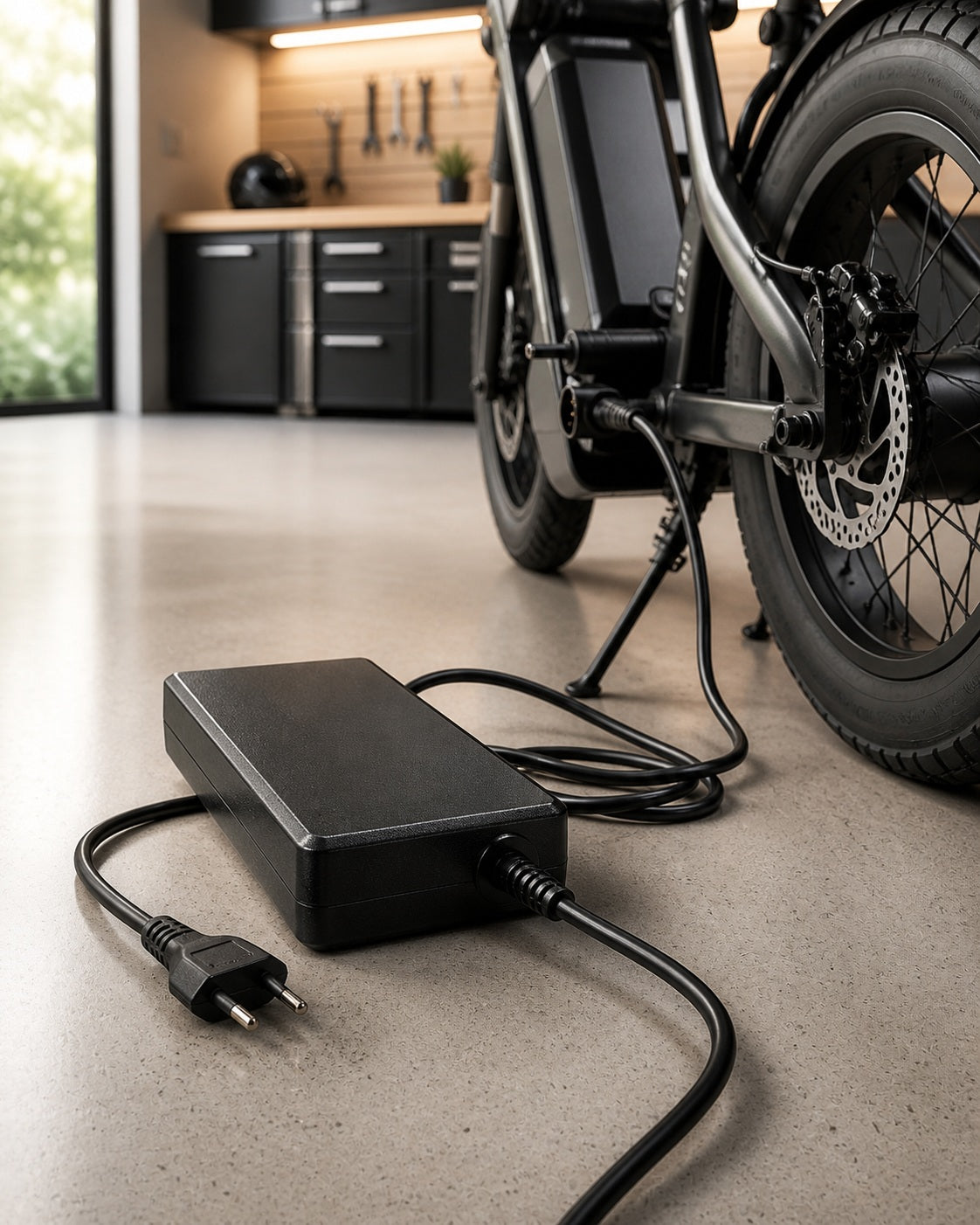 54.6V 5A Fast Lithium-Ion Battery Charger with XLR Connector – For 48V E-Bike, Scooter & Lithium Battery Packs