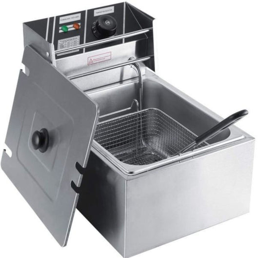 Optic 6L Single Tank Electric Deep Oil Fryer