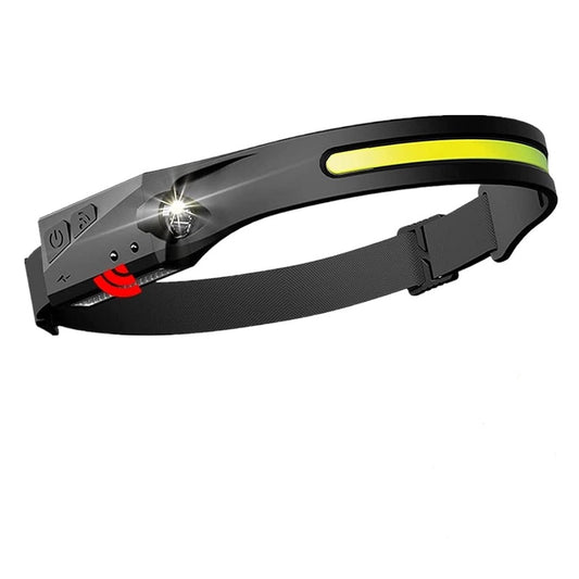 COB & LED Sensor Headlamp 800mah Battery