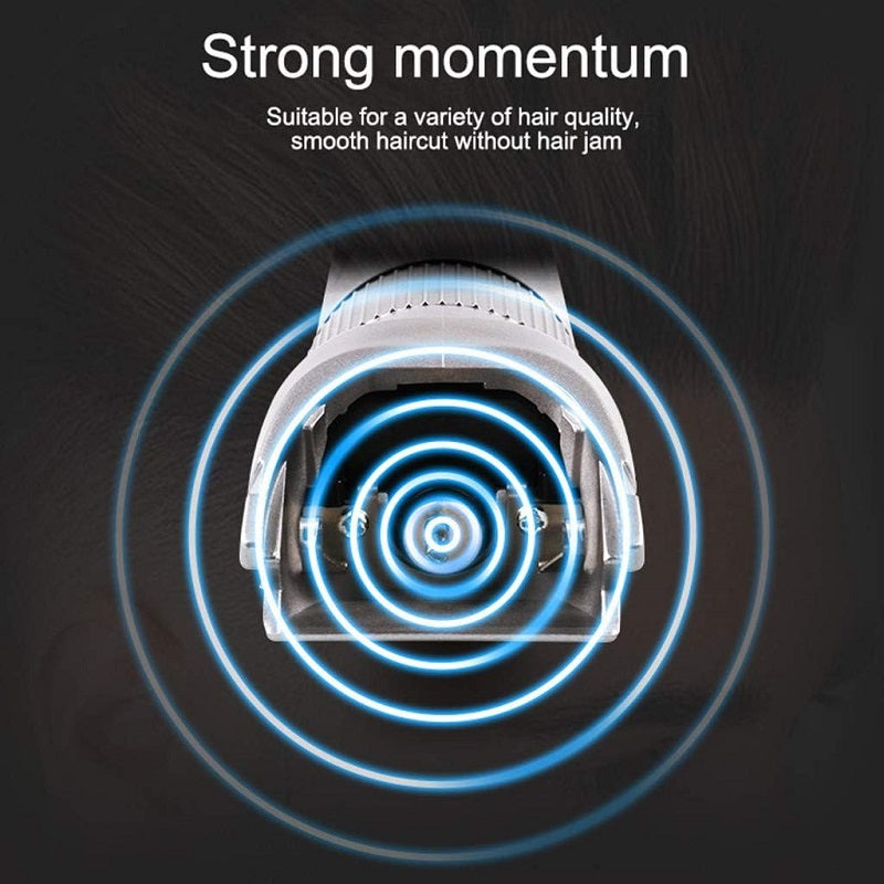 Rechargeable Hair Trimmer With Level Adjustments