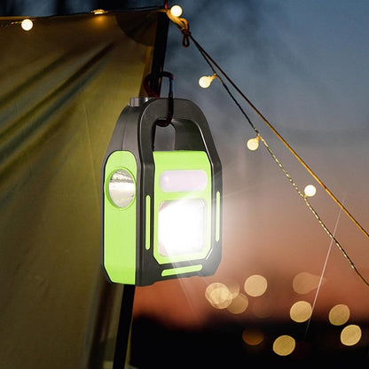 5W Rechargeable Solar Powered LED + COB Emergency Work Light