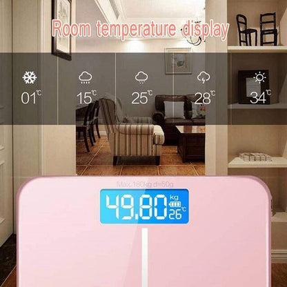 Rechargeable Electronic Body Weight Scale With Digital Display