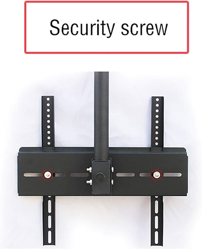 Adjustable 20″To 55″ Tilt Swivel Ceiling Mount TV Bracket
