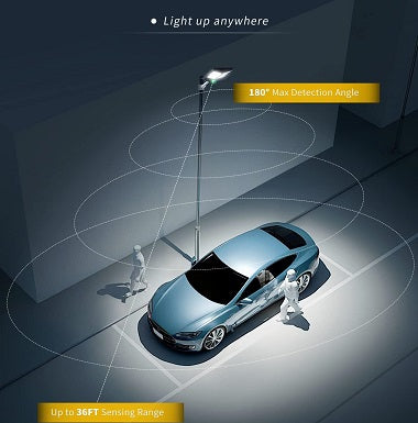200W Solar Powered Waterproof Street Light