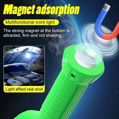 Rechargeable Magnetic COB + XPE Work Light